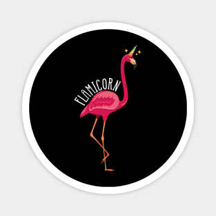 Flamicorn Flamingo And Unicorn Magnet